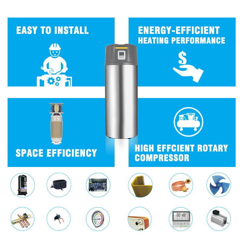 all in one heat pump